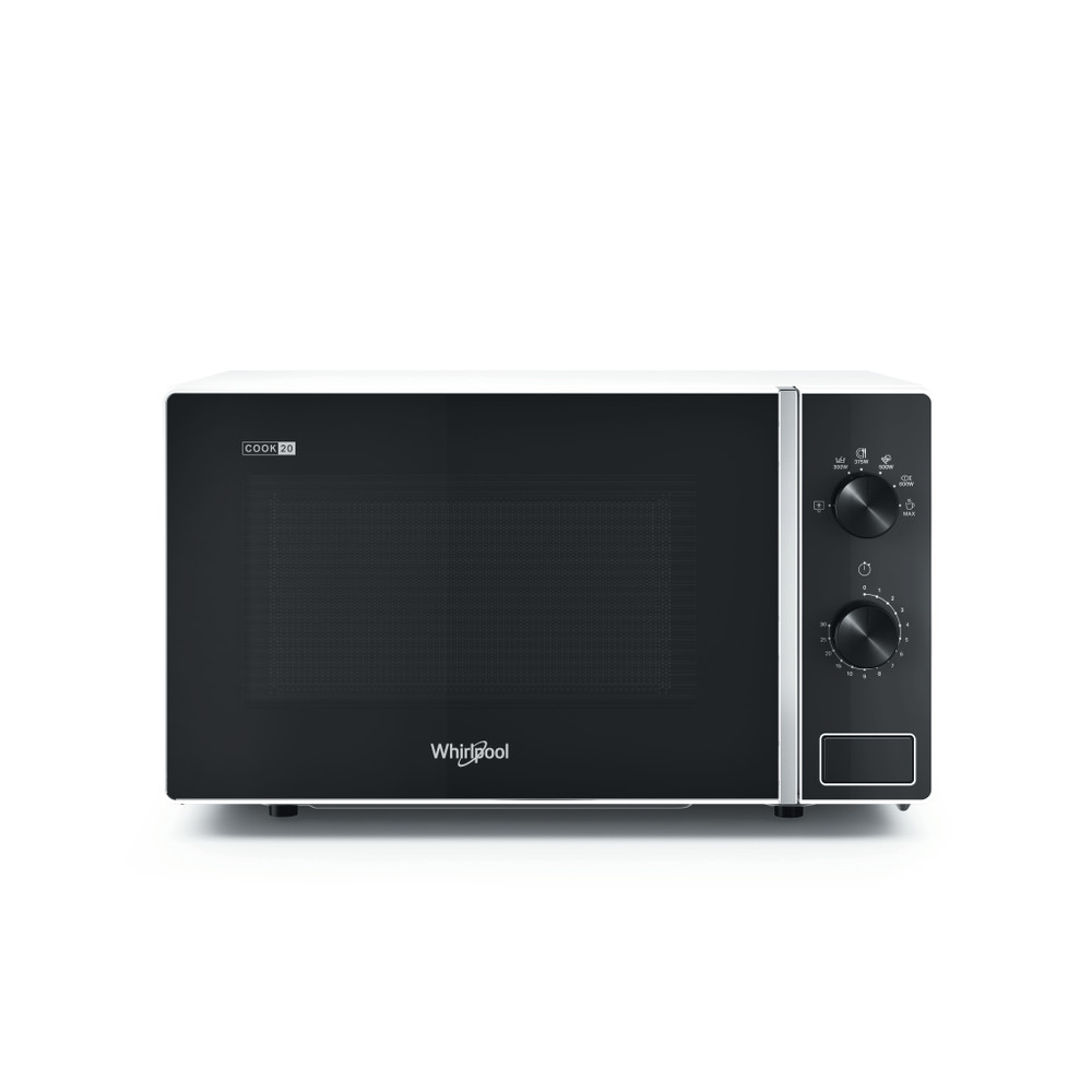 Whirlpool Microgolfoven Vrijstaand MWP 101 W Wit Mechanisch 20 Alleen microgolven 700 Frontal open