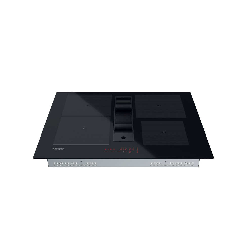 Whirlpool Venting cooktop WVH 1065B Čierna Frontal top down