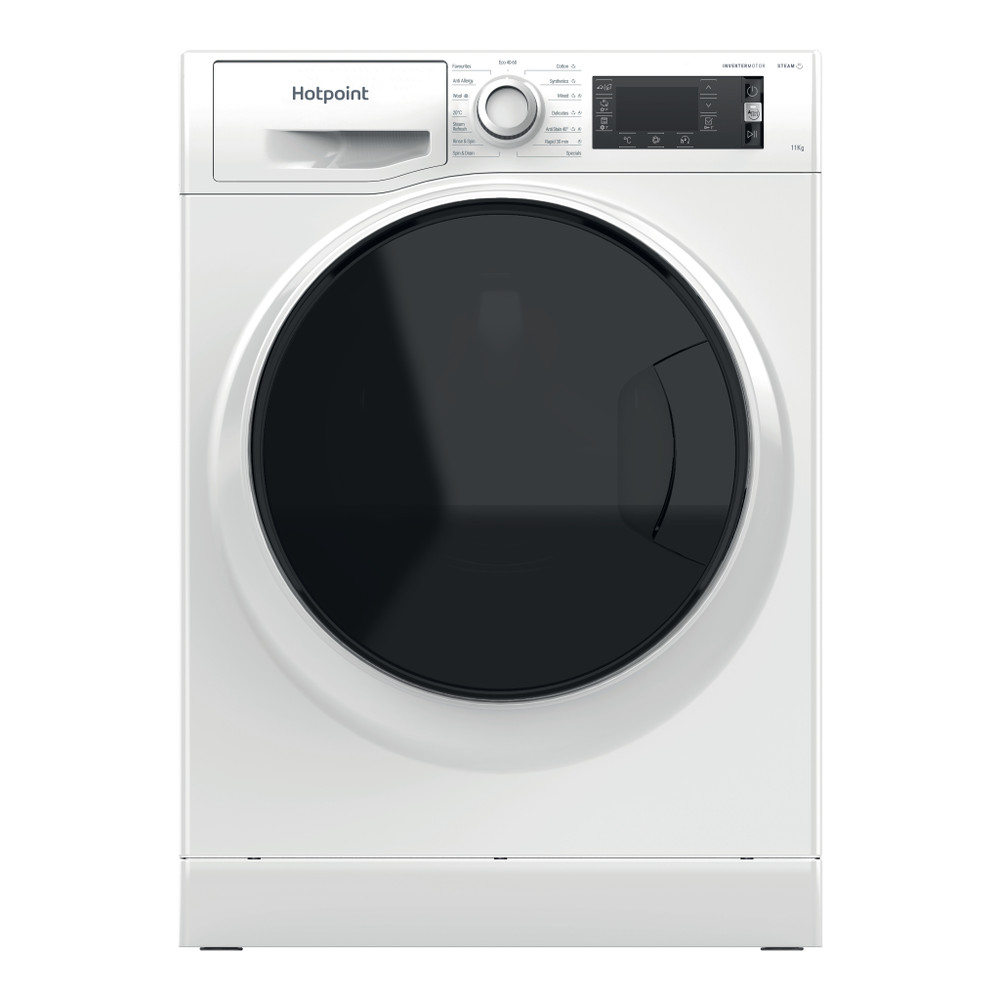 Hotpoint Washing machine Free-standing NLCD 1148 WD A UK White Front loader A Frontal