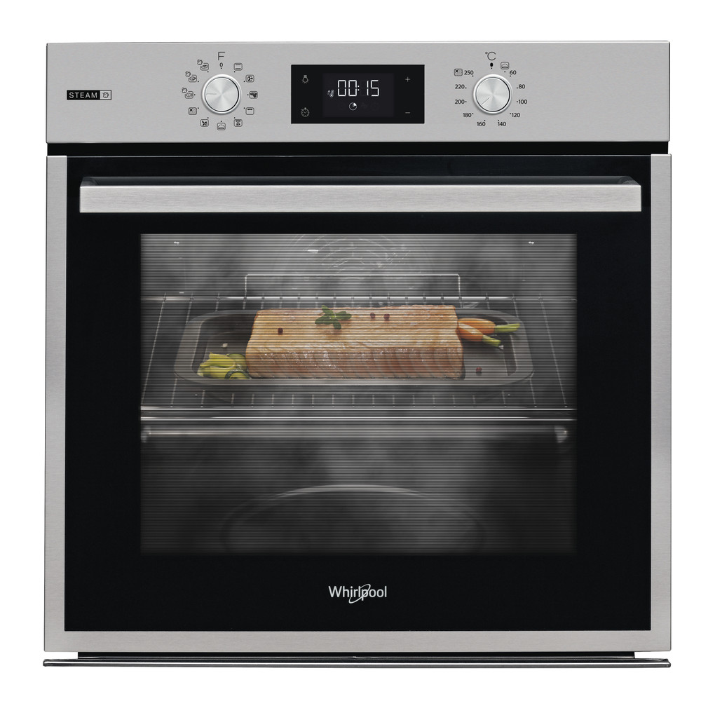 Whirlpool pećnica Ugradbeni OAS KP8V1SW IX Električna A+ Frontal