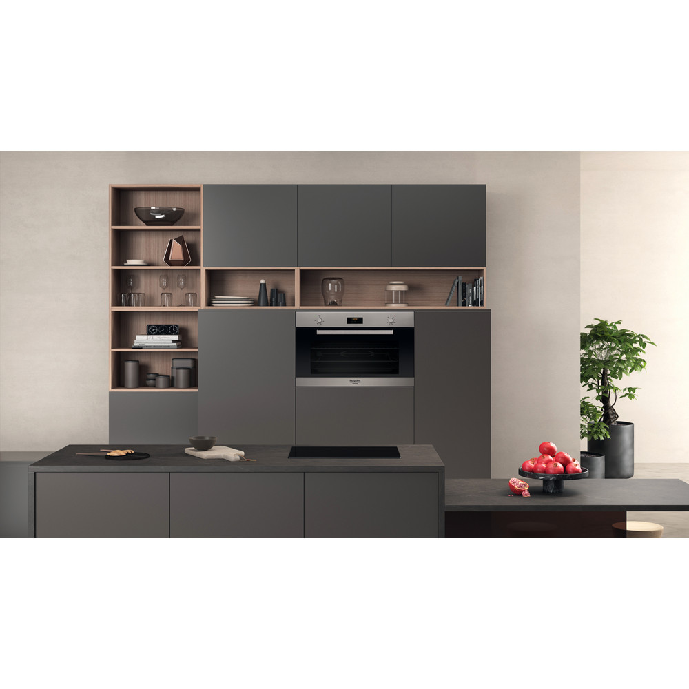 Hotpoint_Ariston Fornos Encastre MS3 744 IX HA Elétrico A Lifestyle frontal