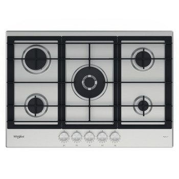 Whirlpool Table de cuisson GMWL 728/IXL Inox Ixelium GAS Frontal