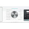 Whirlpool Перална машина Свободностоящи W8 W046WB EE Бял Предно зареждане A Perspective