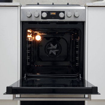 Whirlpool Tűzhely WS5G8CHX/E Inox Gáz Lifestyle frontal open