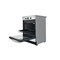 Indesit Cuisinière IS67IQ8CCX/FR Inox Electrique Perspective open