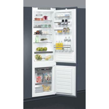 Whirlpool Racitor-congelator combinat Încorporabil ART 9810/A+ Inox 2 doors Perspective open