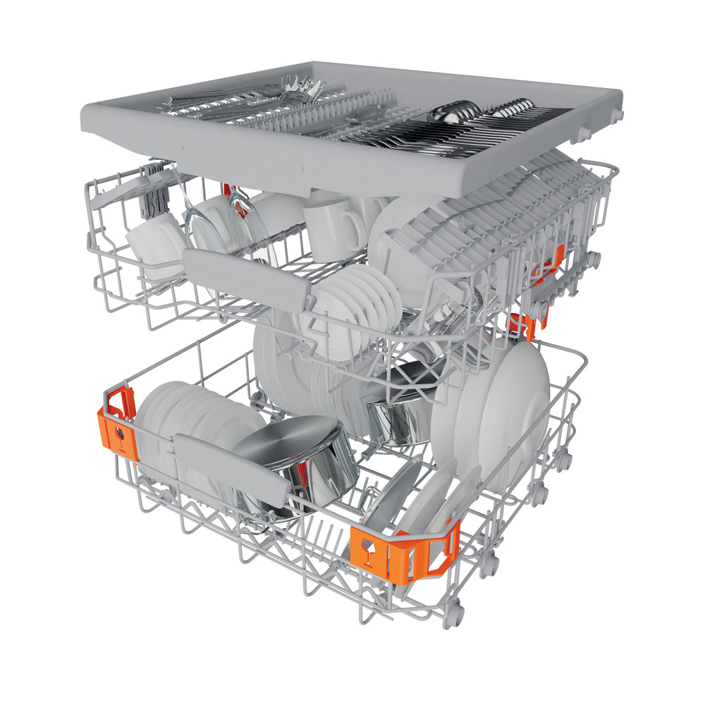 Hotpoint_Ariston Maşină de spălat vase Neincorporabil HFO 3T241 WFG X Neincorporabil C Technical Translucent