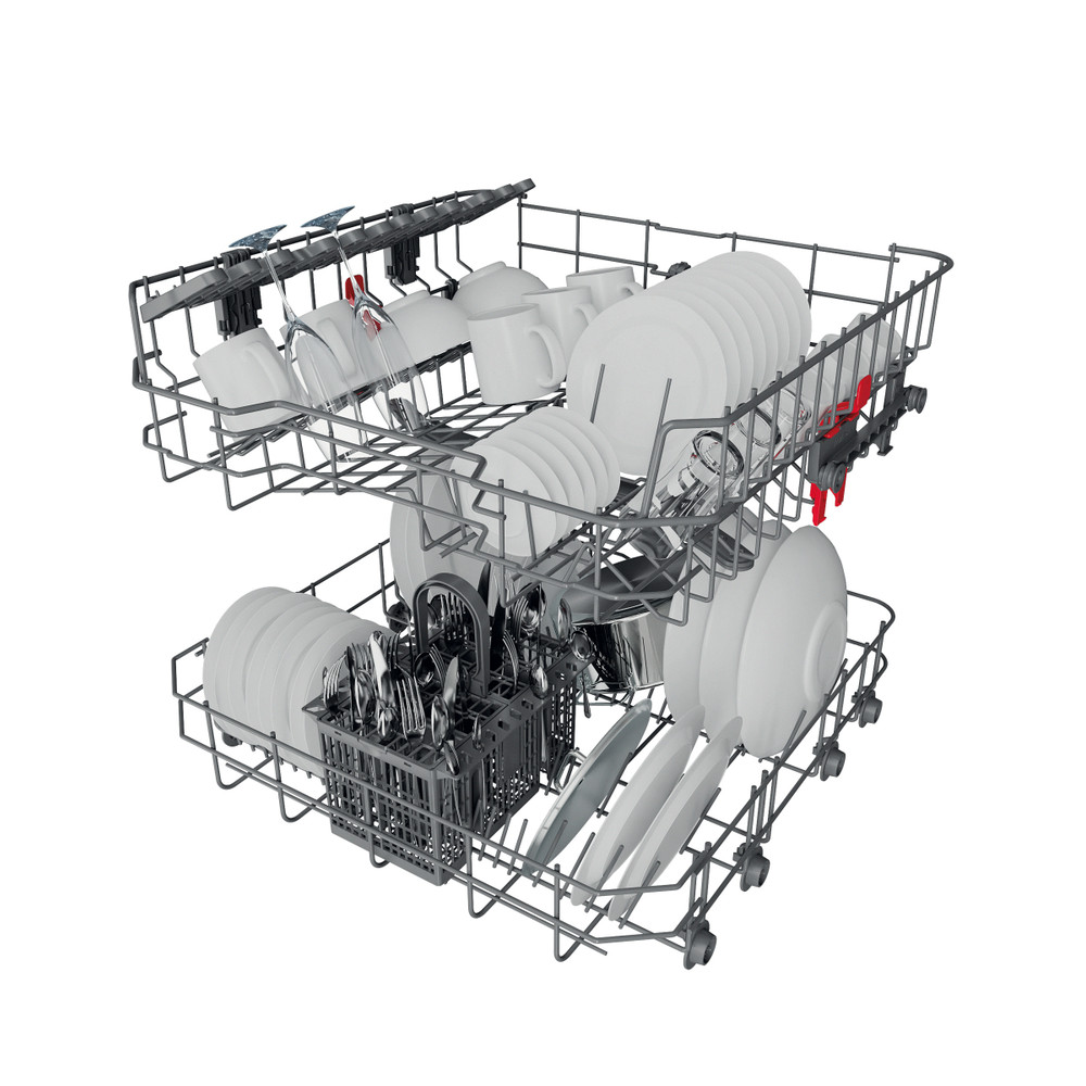 Whirlpool Diskmaskin Inbyggda WUE 2B26 X Underbyggd E Technical Translucent