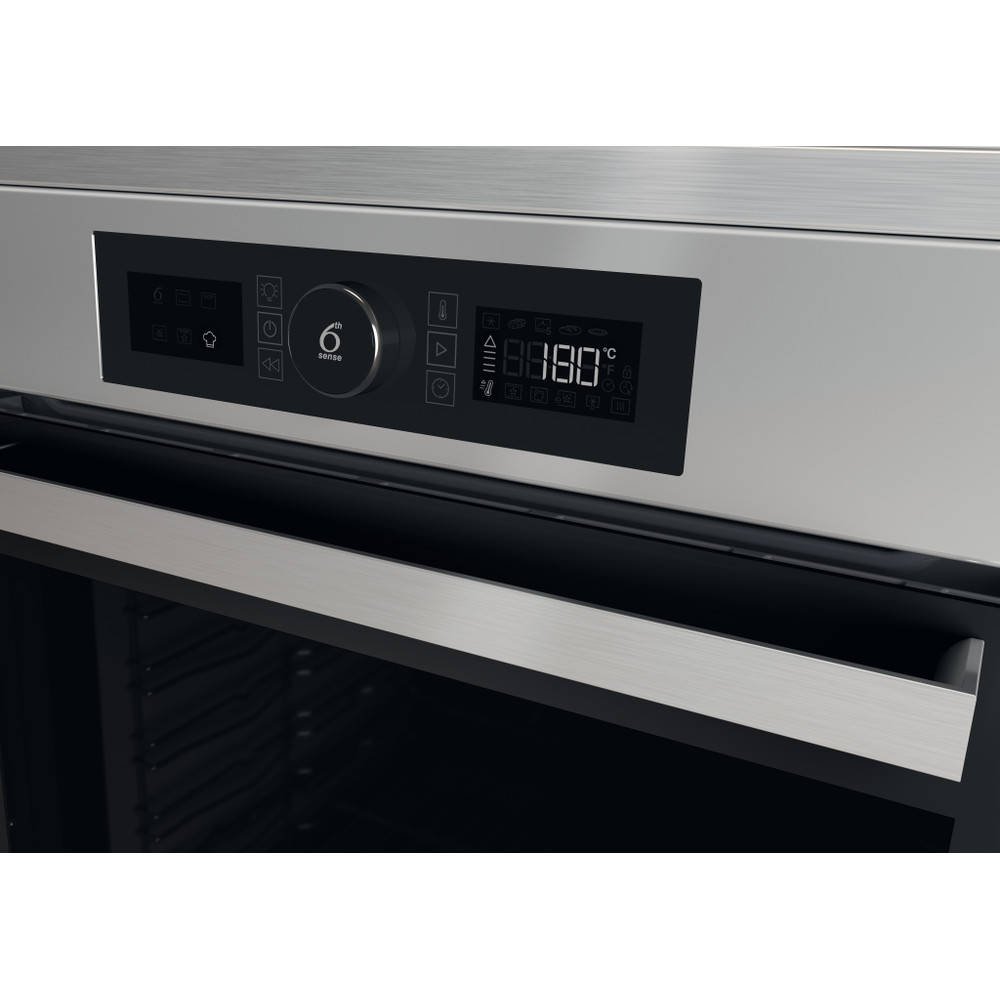 Whirlpool Cuisinière WS68IB8ACX/FR Inox Non Control panel