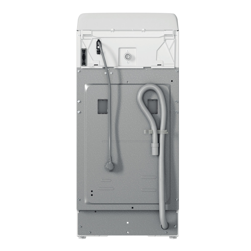 Indesit Πλυντήριο ρούχων Ελεύθερο BTW S72500 EU/N Λευκό Top loader B Back / Lateral