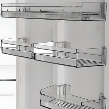 Whirlpool Combinación de frigorífico / congelador Libre instalación WHK 22413 X6EE ARC 764 Manhattan Gray 2 doors Drawer