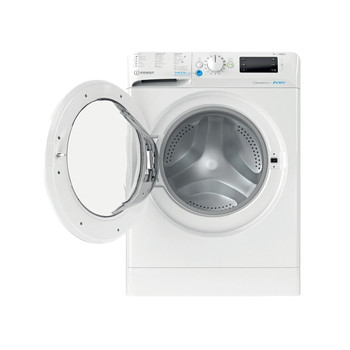 Indesit Lavadora Libre instalación BWE 81496X WW SPT N Blanco Cargador frontal A Frontal open