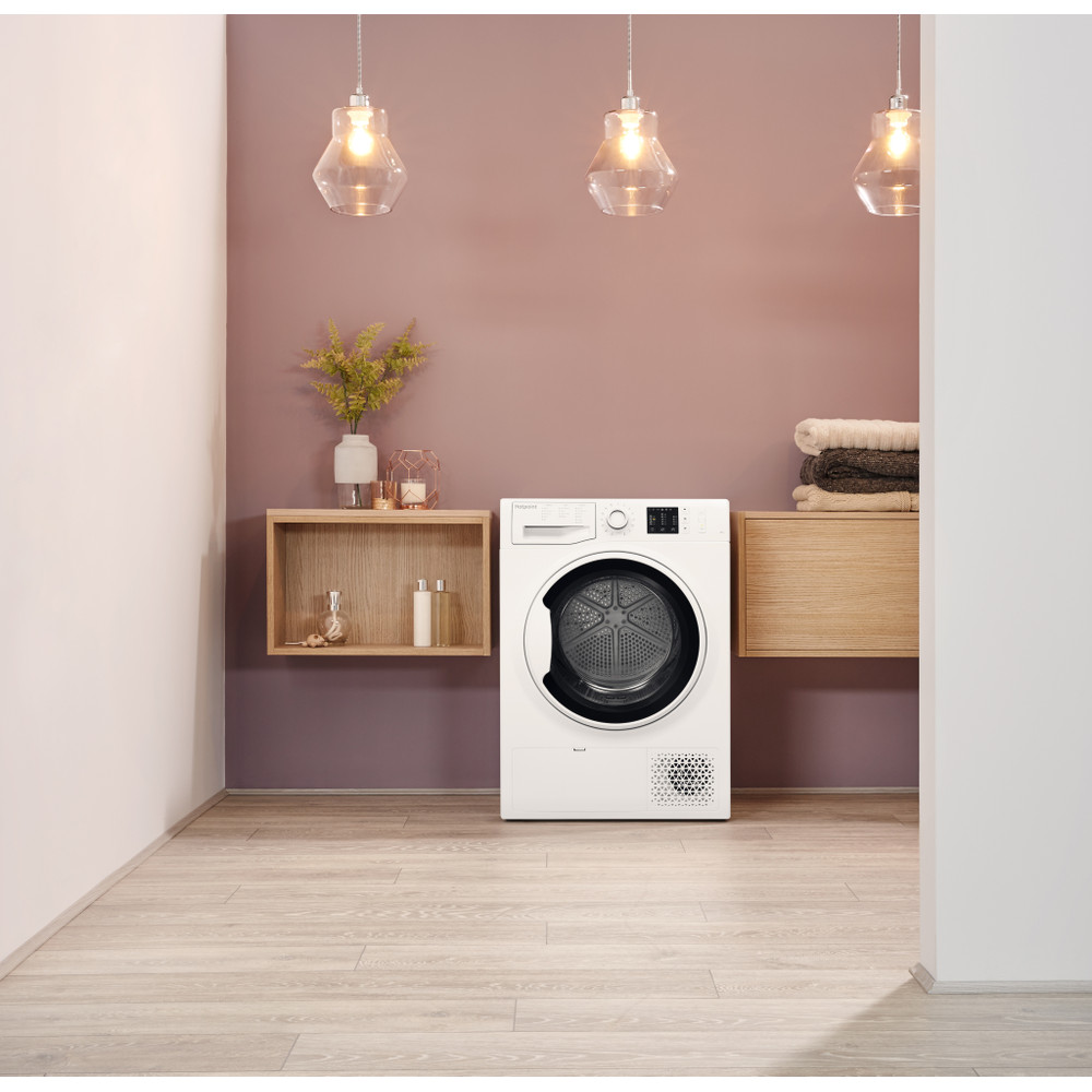 Hotpoint Dryer NT M10 81WK UK White Lifestyle frontal