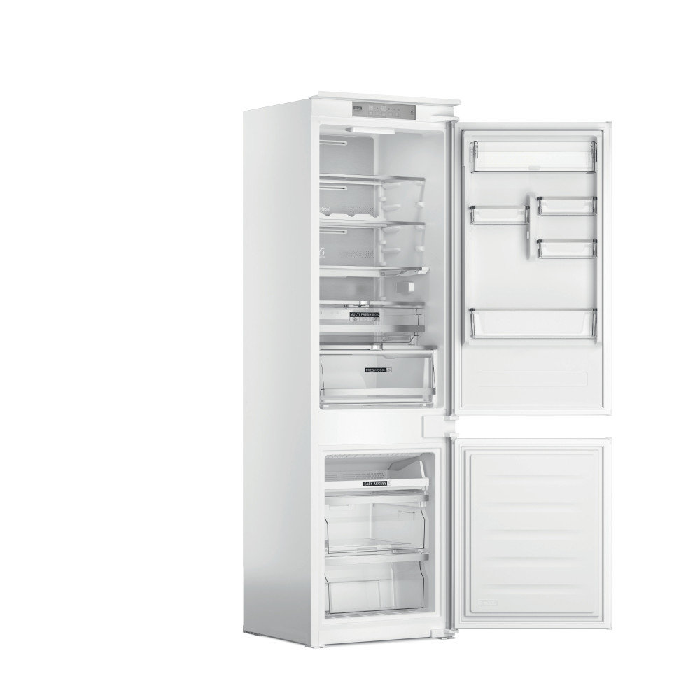 Whirlpool Hűtő/fagyasztó kombináció Beépíthető WHC18 T574 P Fehér 2 doors Frontal