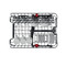 Whirlpool Dishwasher Samostojni WSFC 3M27  X Samostojni E Perspective