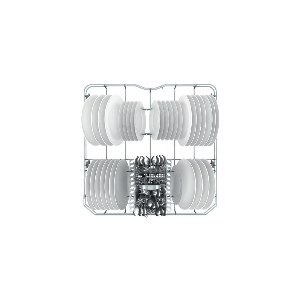 Hotpoint_Ariston Съдомиялна машина За вграждане H2I HD526 A За пълно вграждане E Rack