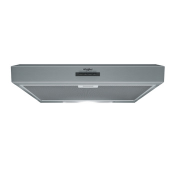 Whirlpool Exaustor Encastre WSLK 66/1 AS X Cinzento Wall-mounted Mecânico Frontal