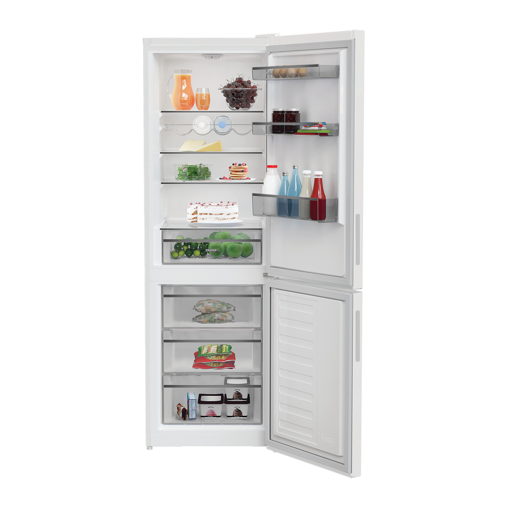 Whirlpool Hűtő/fagyasztó kombináció Szabadonálló WHKS 1361 W4E Fehér 2 doors Lifestyle frontal open