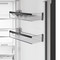 Whirlpool Side-by-Side Free-standing WHG2 6513 XK4UK Black/Inox Frontal