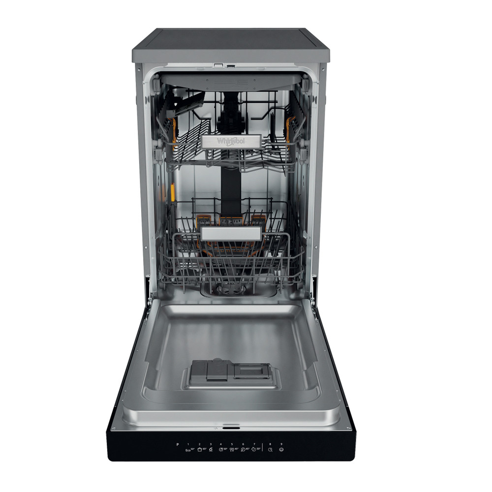 Whirlpool Perilica posuđa Samostojeći WH6FB10BS7A0X Samostojeći B Frontal open