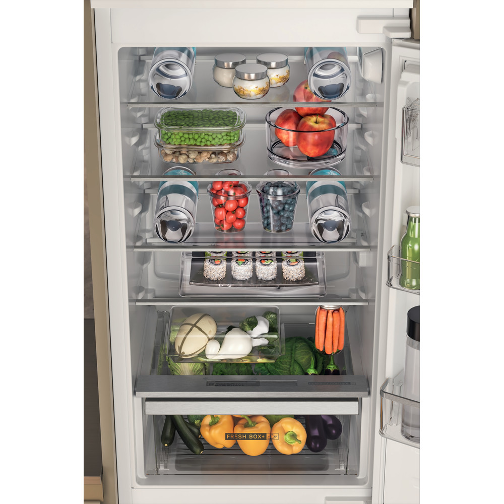Whirlpool Réfrigérateur combiné Encastrable WHC18D021C2 SF Blanc 2 portes Drawer