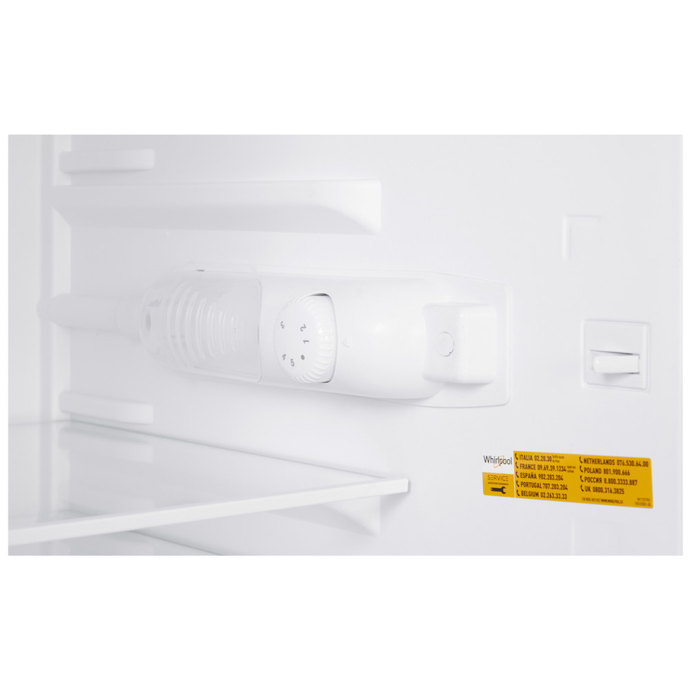 Whirlpool Hűtő Szabadonálló W55RM 1120 W Fehér Control panel