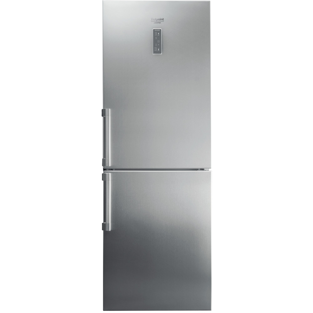 Hotpoint_Ariston Chłodziarka/zamrażarka Wolnostojący HA70BE 73 XO3 Optyczny Inox Dwudrzwiow(y)a Frontal