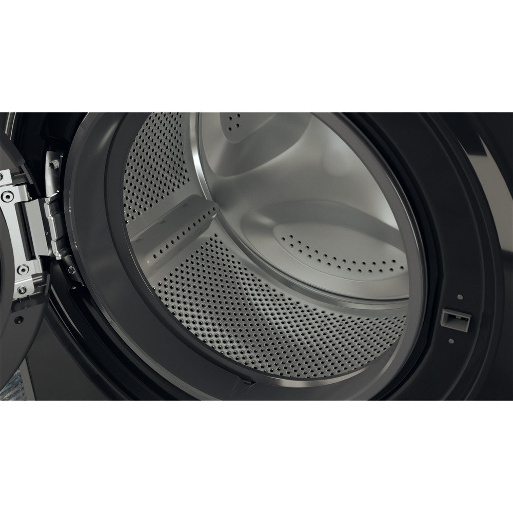 Hotpoint_Ariston Lave-linge Pose-libre CNM11 8458 BK FR Noir Lave-linge frontal B Drum