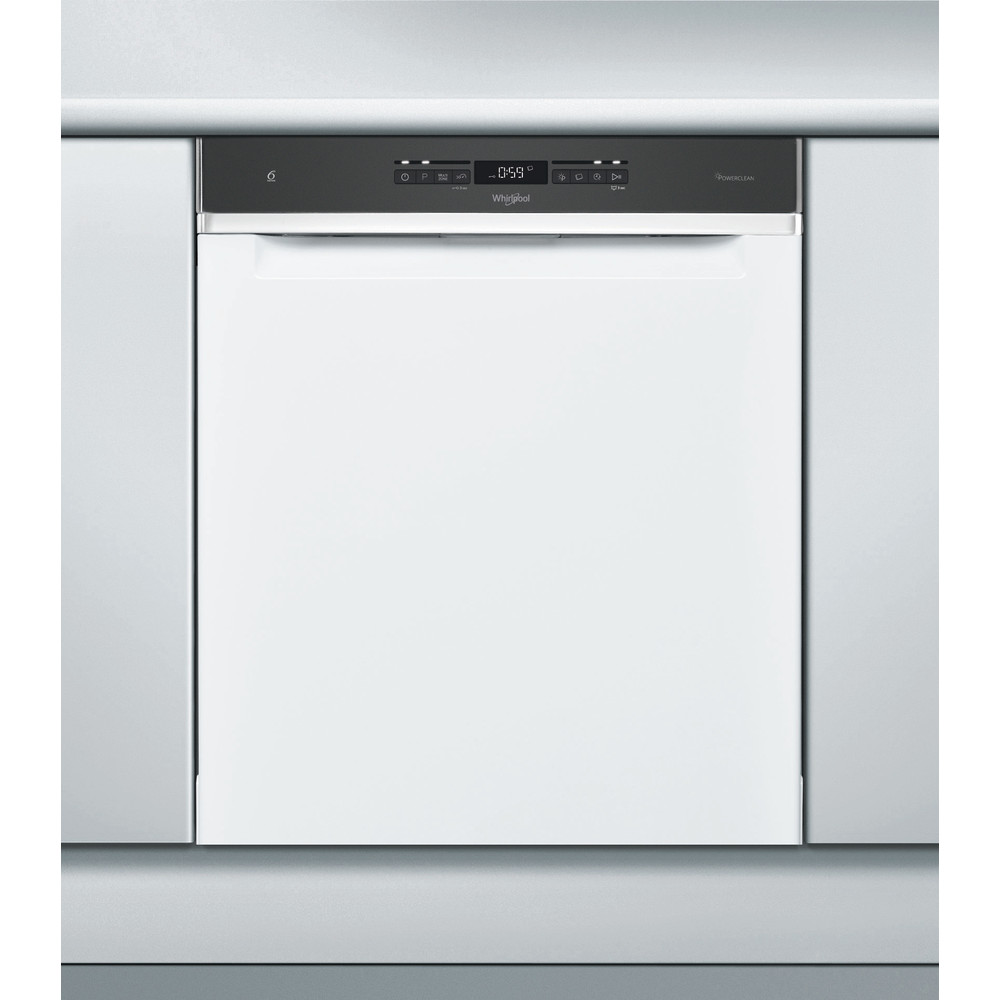 Whirlpool Diskmaskin Inbyggda WUO 3T333 PF Underbyggd D Frontal