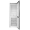 Whirlpool Fridge/freezer combination Samostojni W5 811E OX 1 Optic Inox 2 doors Perspective