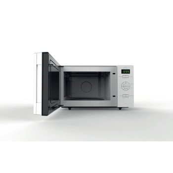 Whirlpool Microondas Libre instalación MCP 346 WH Blanco Electrónico 25 MW + Función Grill 800 Frontal open