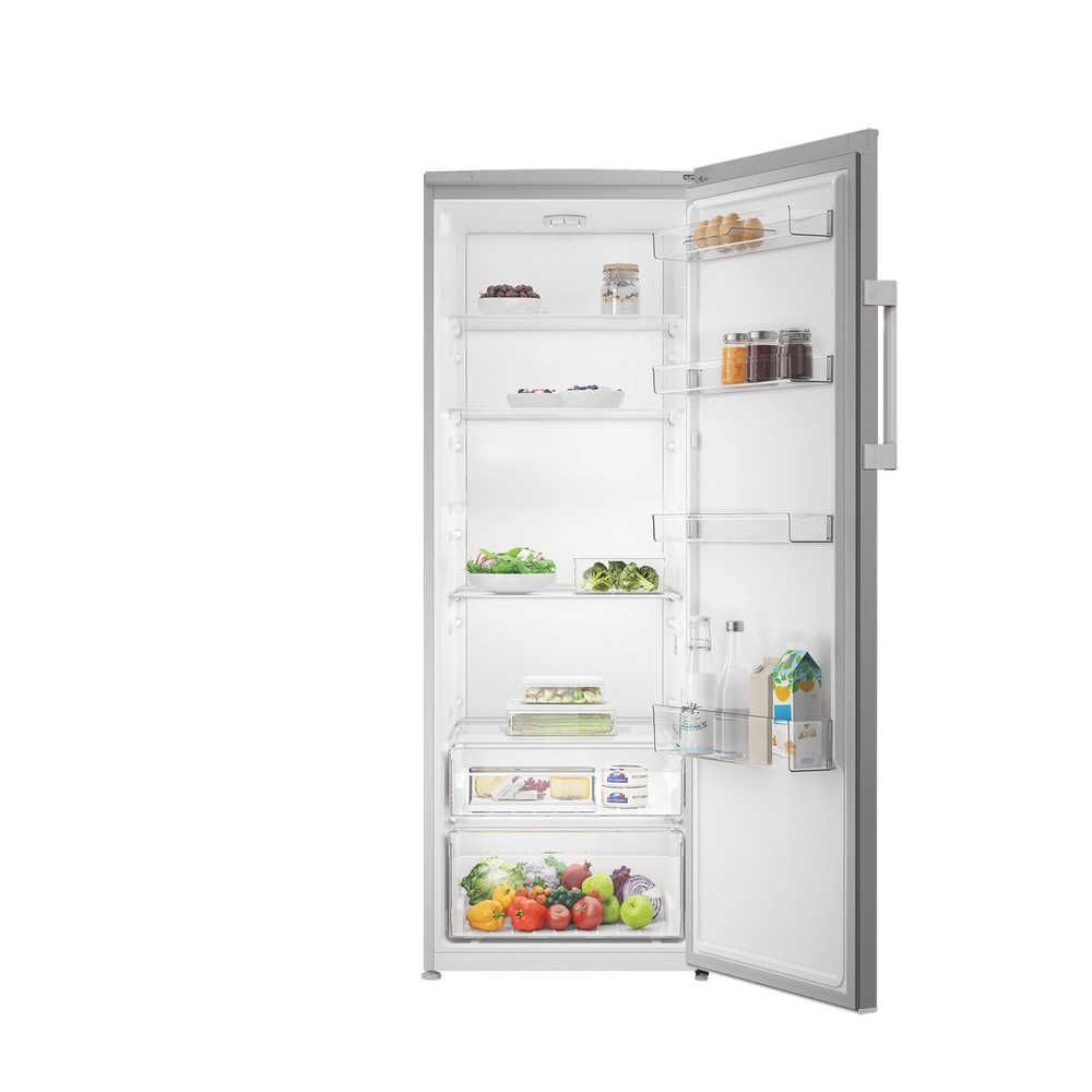 Indesit Ledusskapis Brīvi stāvošs MLINS 1411 S4E New Silver – ARC 1035 Lifestyle frontal open