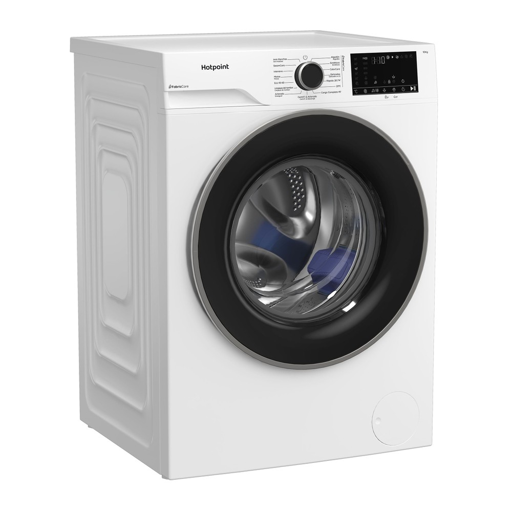 Hotpoint Máquina de lavar roupa Livre Instalação HB 103 CARE SPT Branco Carga Frontal A Perspective