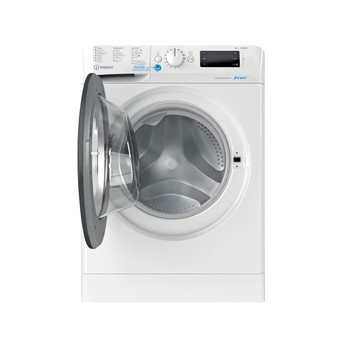 Indesit Wasmachine Vrijstaand BWEBE 91496X WK N Wit Voorlader A Frontal open
