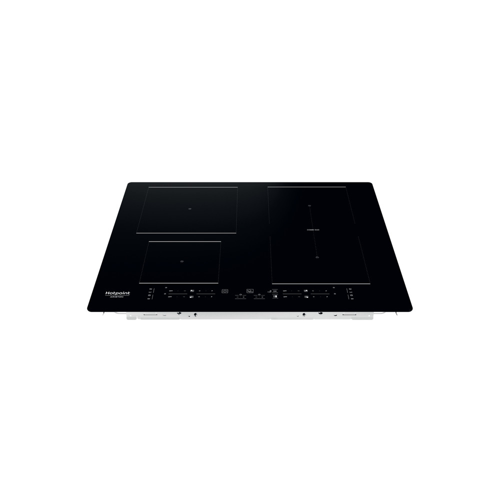 Hotpoint_Ariston Placa HB 4860B NE Preto Induction vitroceramic Frontal top down