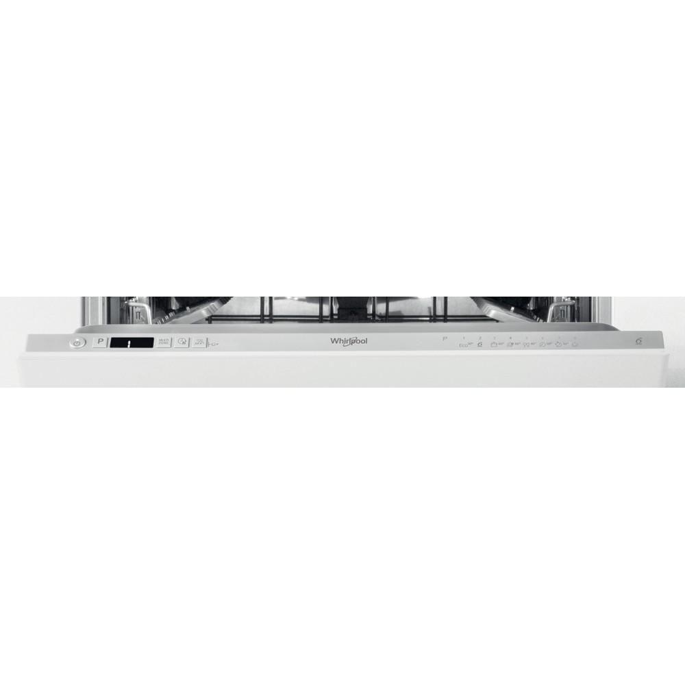 Whirlpool Mosogatógép Beépíthető WIC 3C26 F Full-integrated E Control panel