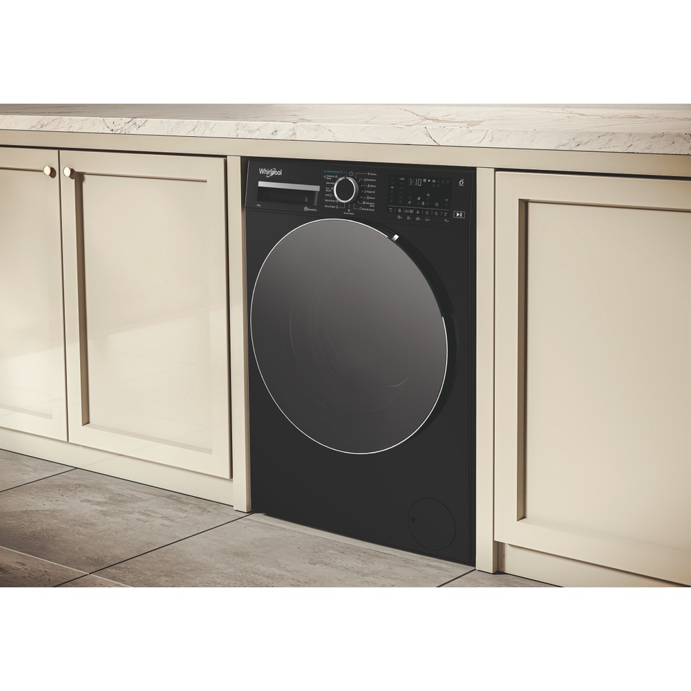 Whirlpool Maşină de spălat rufe Independent WAM 99BBC EE Negru Încărcare frontală A Lifestyle perspective