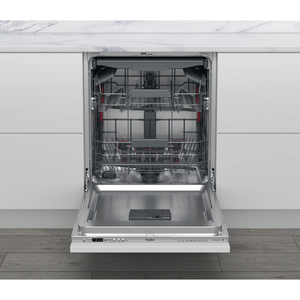 Whirlpool Lavavajillas Encastre WIC 3C34 PFE S Full-integrated D Frontal open