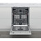Whirlpool Astianpesukone Kalusteisiin sijoitettava WIC 3C34 PFE S Full-integrated D Frontal