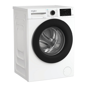 Whirlpool Wasmachine Vrijstaand WAM 87WB BE Wit Voorlader A Perspective