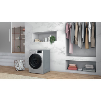 Whirlpool Máquina de lavar roupa Livre Instalação W8 W946SR SPT Prata Carga Frontal A Lifestyle perspective