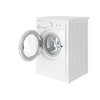 Indesit Lavadora Libre instalación EWC 81251 W EU N Blanco Cargador frontal F Perspective open