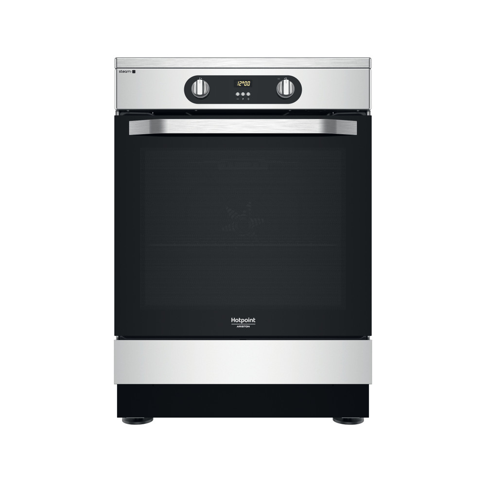 Hotpoint_Ariston Fogão HS68IQ8CHX/E Inox Electrical Frontal