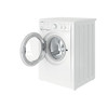 Indesit Lavadora Libre instalación EWC 81483 W EU N Blanco Cargador frontal D Perspective open