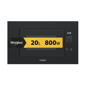 Whirlpool Microgolfoven Inbouw WMF200G NB Zwart Elektronisch 20 Microgolven+Grill 800 Frontal