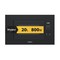 Whirlpool Mikrolaineahi Integreeritav WMF200G NB Must Elektrooniline 20 Mikrolained+grill 800 Frontal