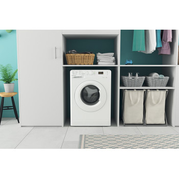 Indesit Máquina de lavar roupa Livre Instalação MTWA 71252 W SPT Branco Carga Frontal E Lifestyle frontal