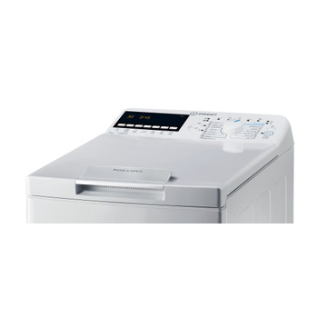 Indsit Maşină de spălat rufe Independent BTW B7220P EU/N Alb Încărcare Verticală E Control panel