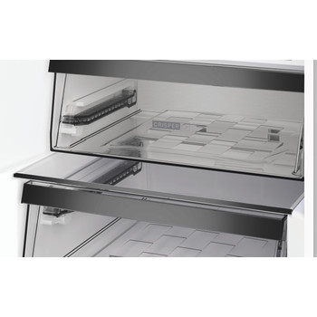 Whirlpool Kombinirani hladnjak Samostojeći WHK 25404 XP5E1 Srebrna 2 doors Drawer