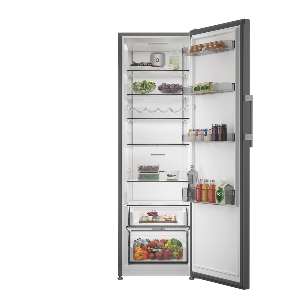 Whirlpool Réfrigérateur Pose-libre WHMLF 6444 XP6E ARC 764 Manhattan Gray Lifestyle frontal open